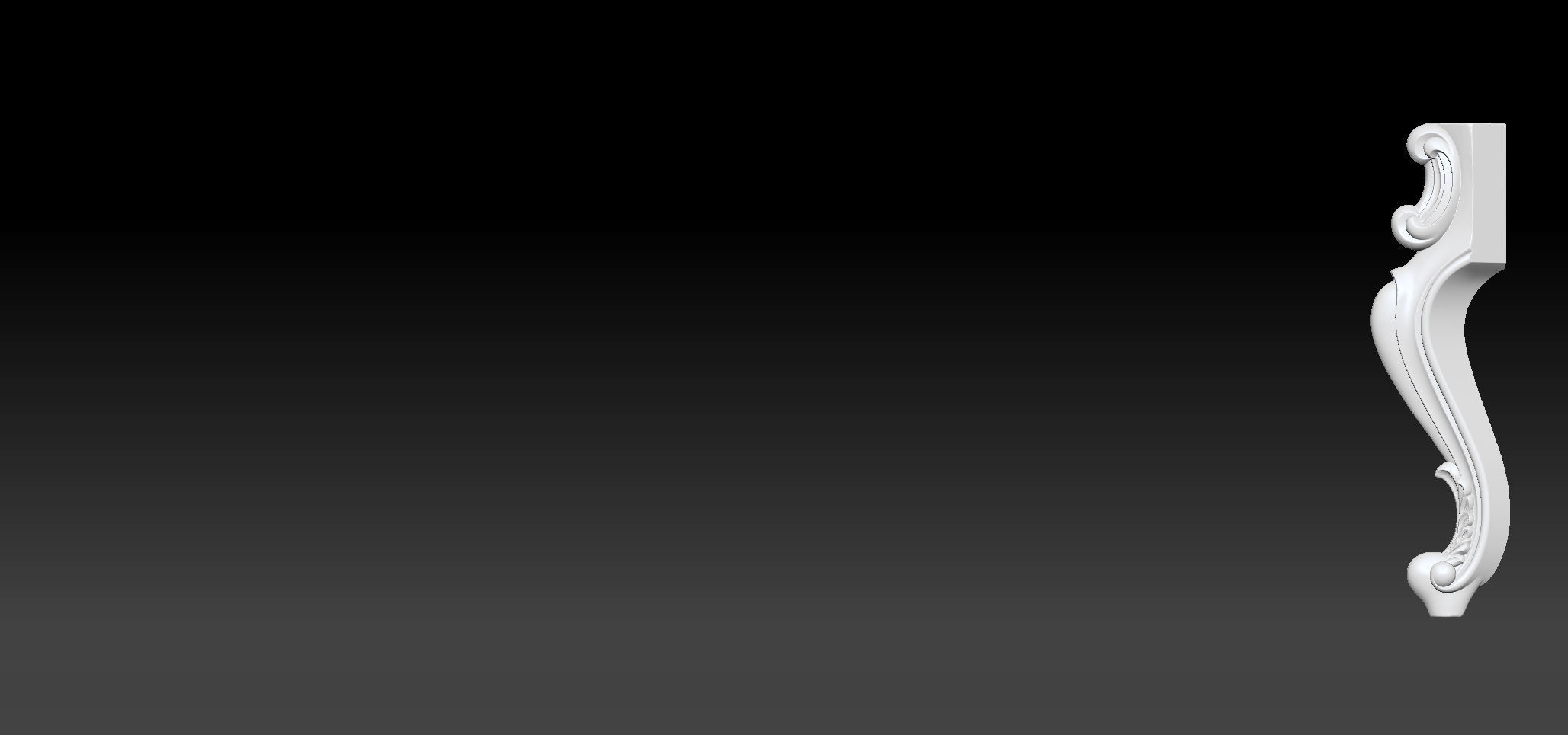 Furniture Legs 3d STL Model Relief for CNC set 015 3D print model_18