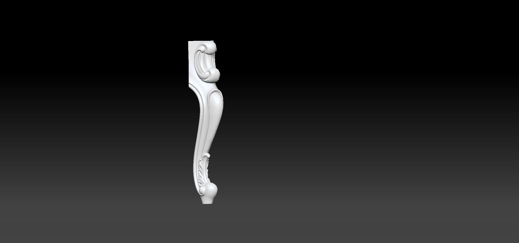 Furniture Legs 3d STL Model Relief for CNC set 015 3D print model_13