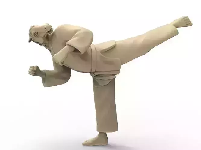 Horse Back Kick 3D print model