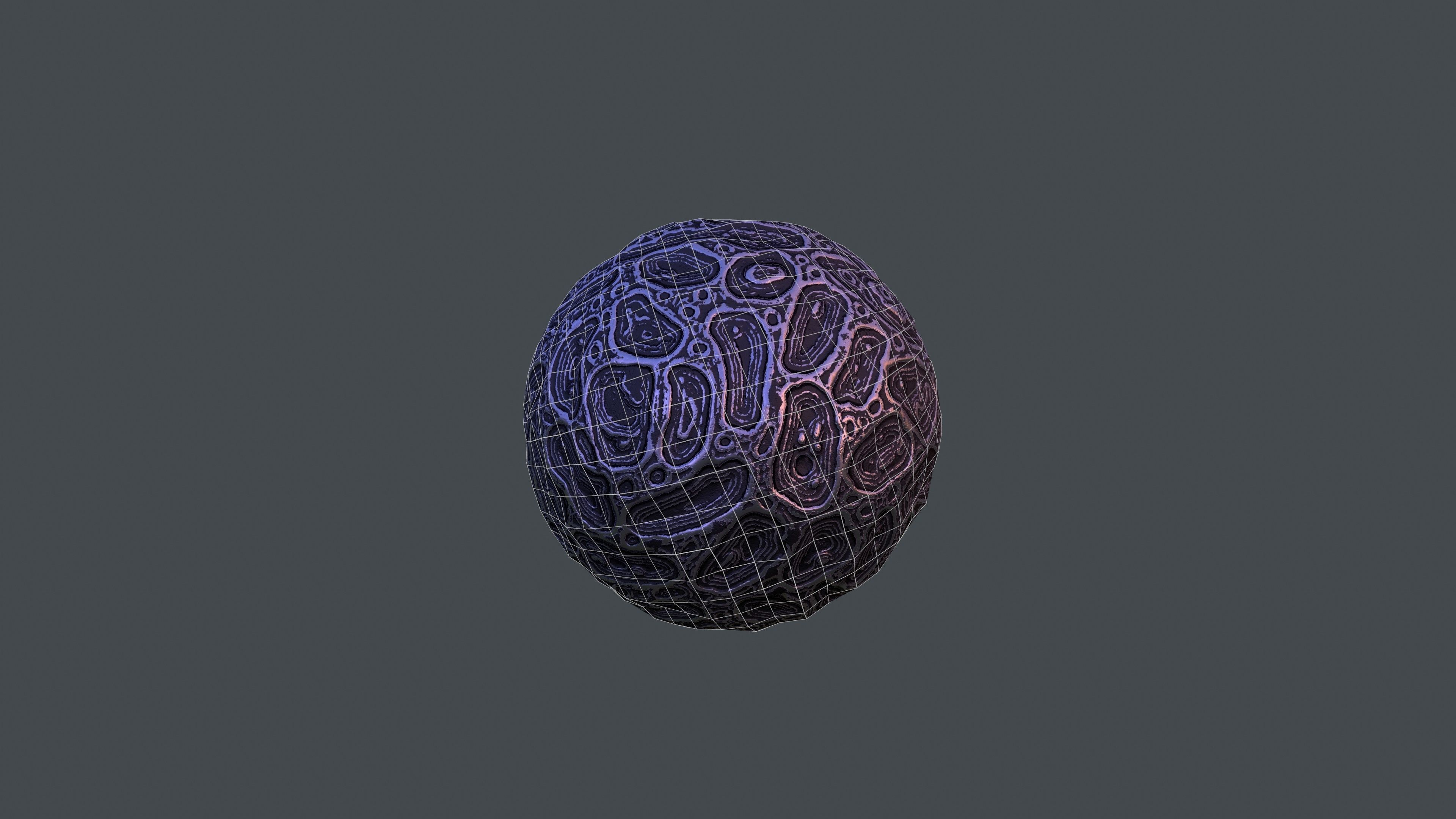 Guardians of the Galaxy Infinity Stone Low-poly 3D model_3