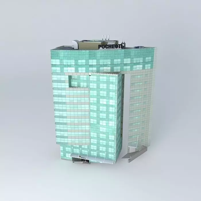 Samaraneftegaz office building Free 3D model