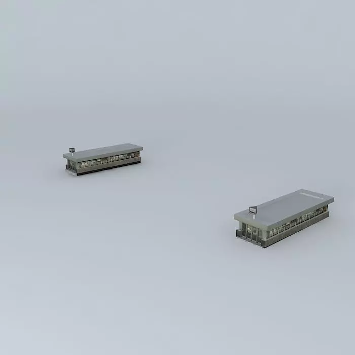 Metro Gagarinskaya Free 3D model