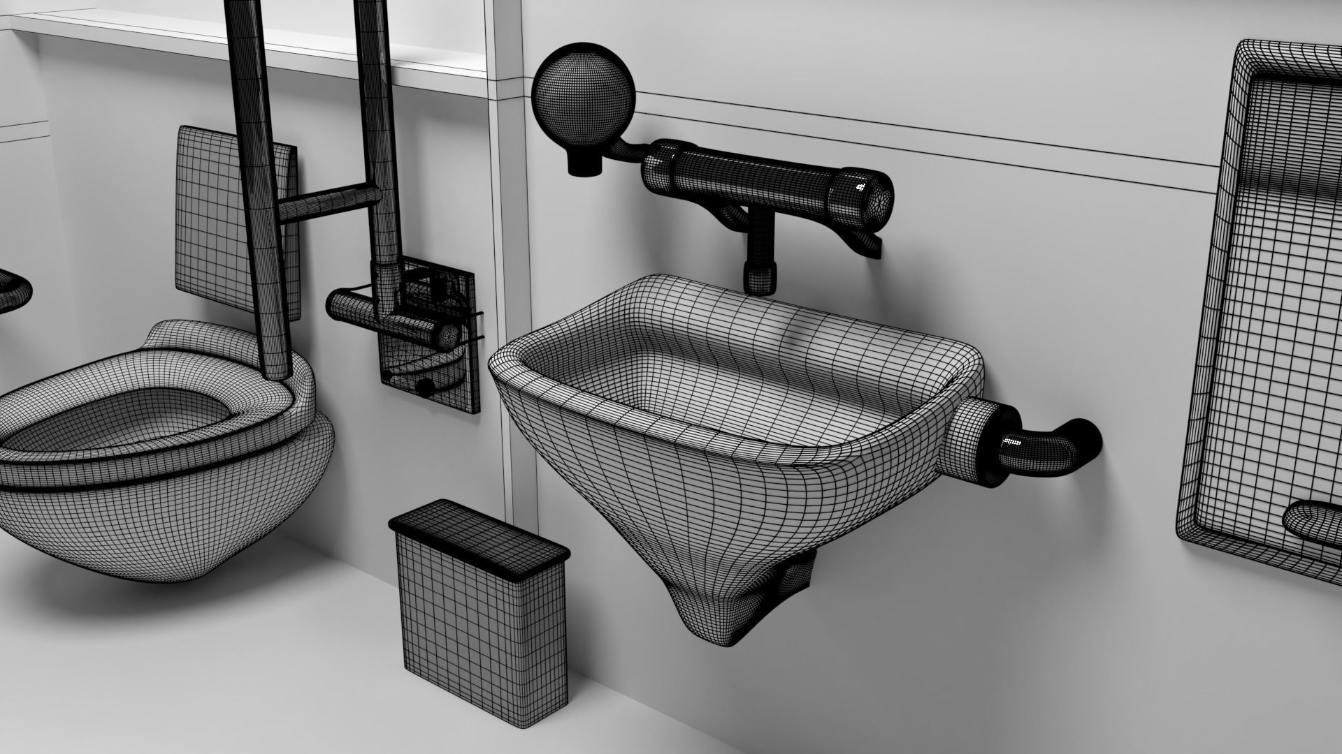 Bathroom 3D model_4