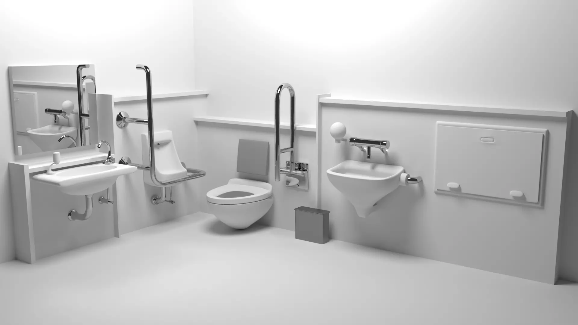 Bathroom 3D model_0