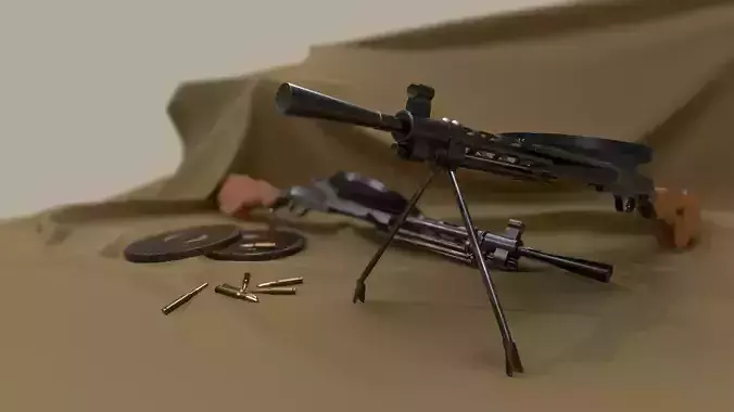 DP-28 machine gun