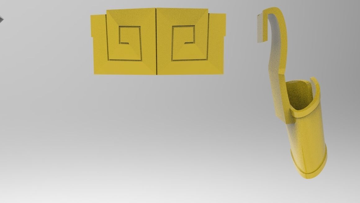 White Ranger MMPR full suit for 3D Print 3D print model_4