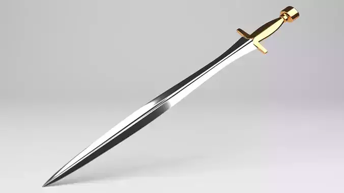 Greek Sword Free 3D model