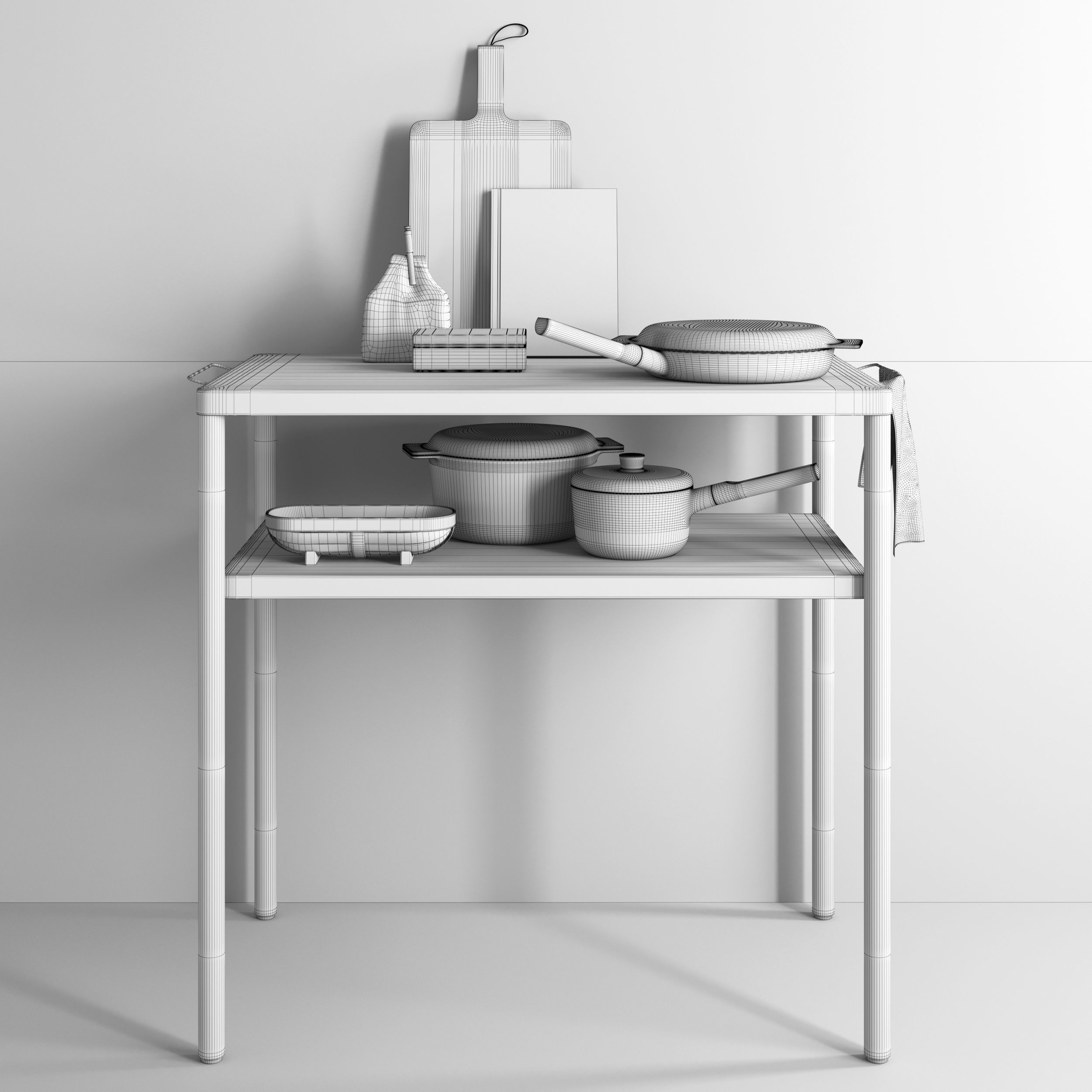 Eva solo kitchen set 3D model_5