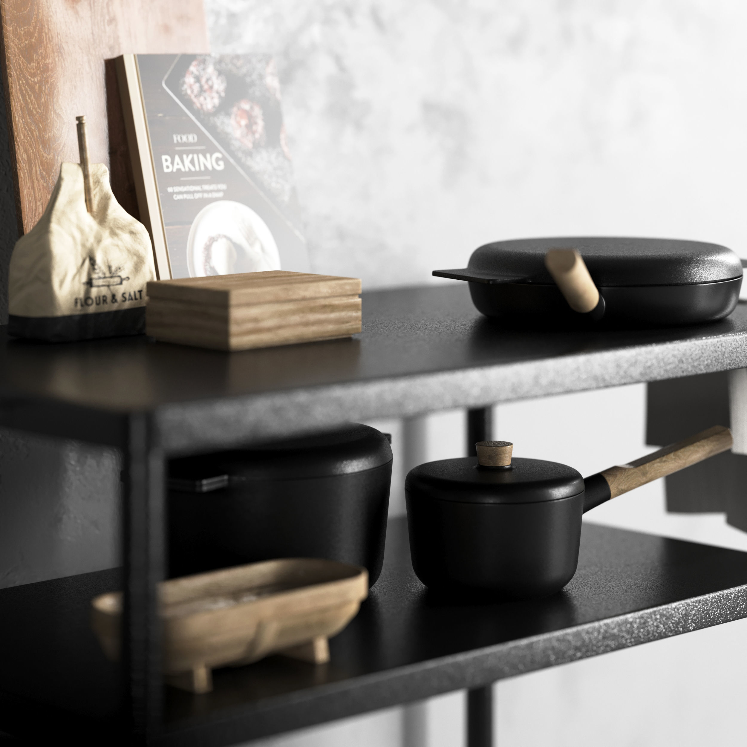 Eva solo kitchen set 3D model_2