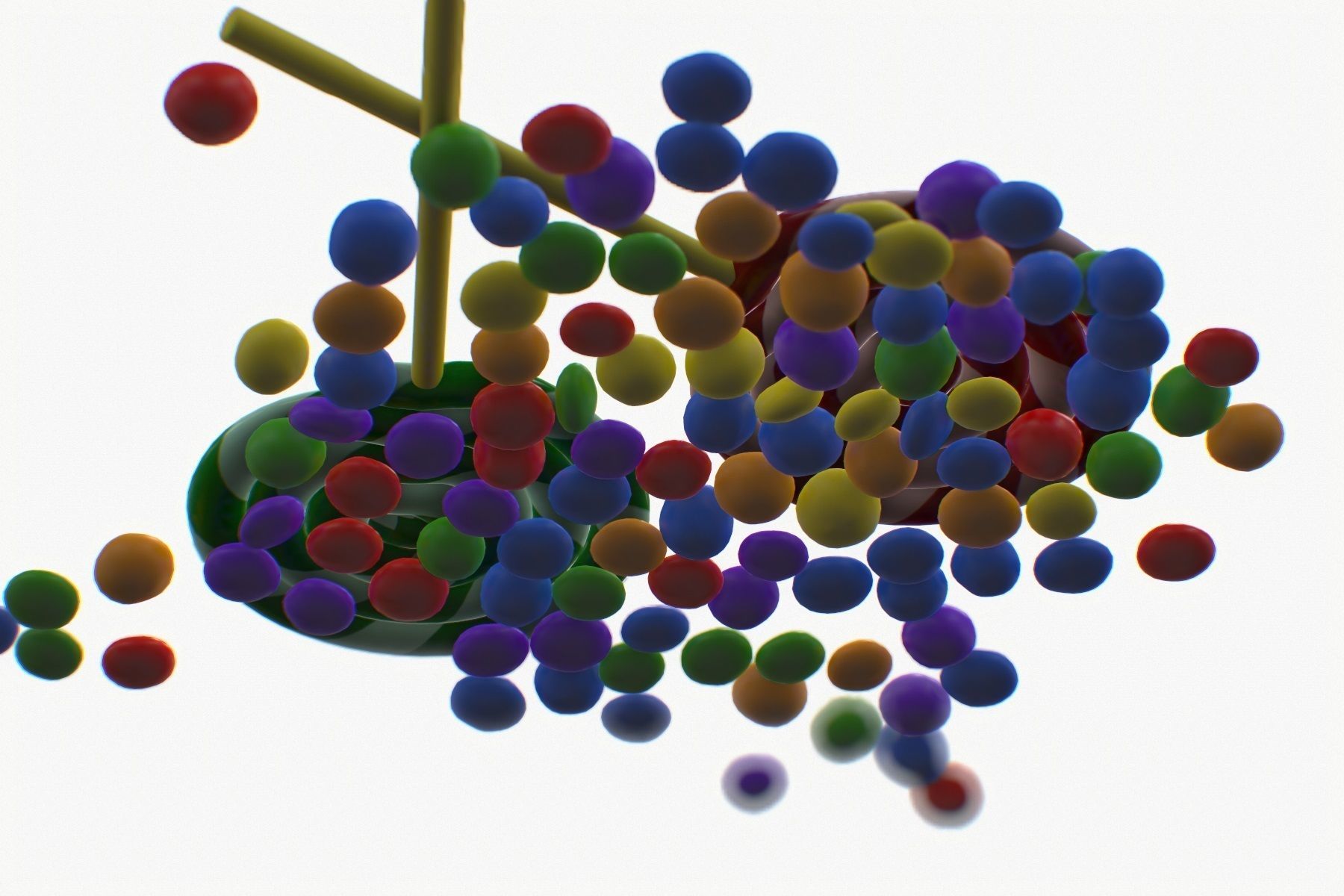 Candy Lollipop 3D model_14