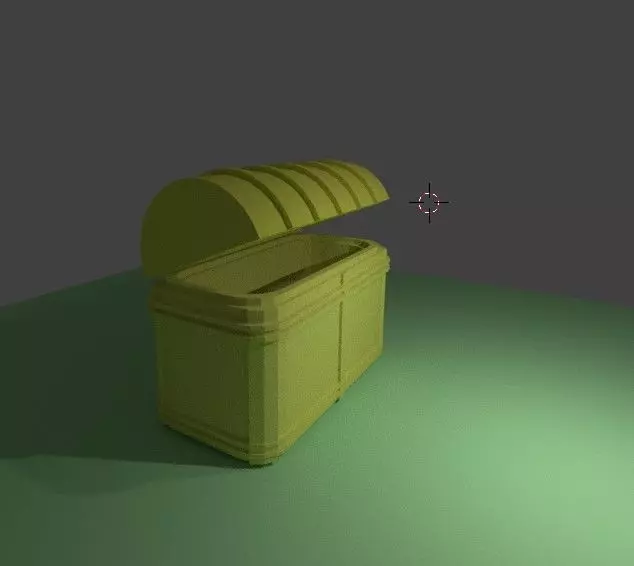 Treasure chest 3D model