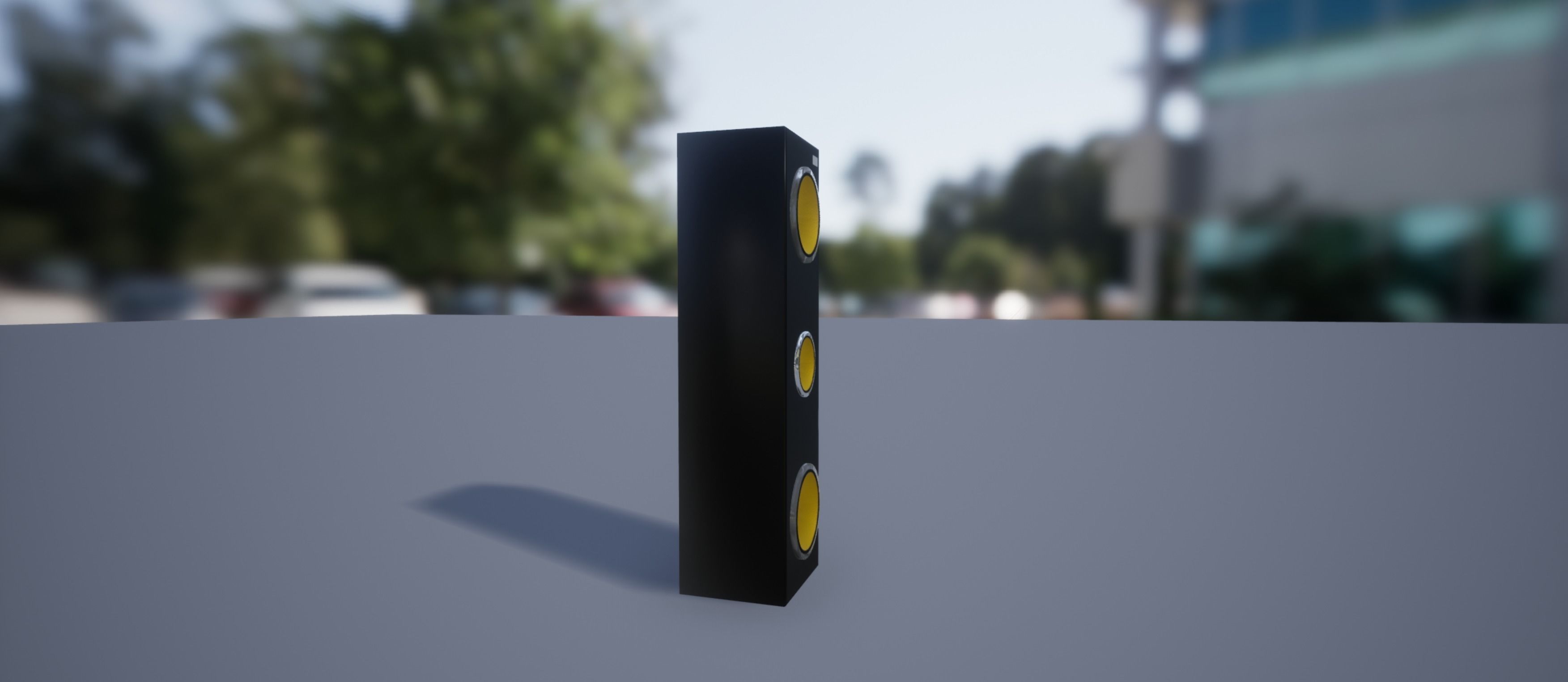 Speaker  Low-poly 3D model_2