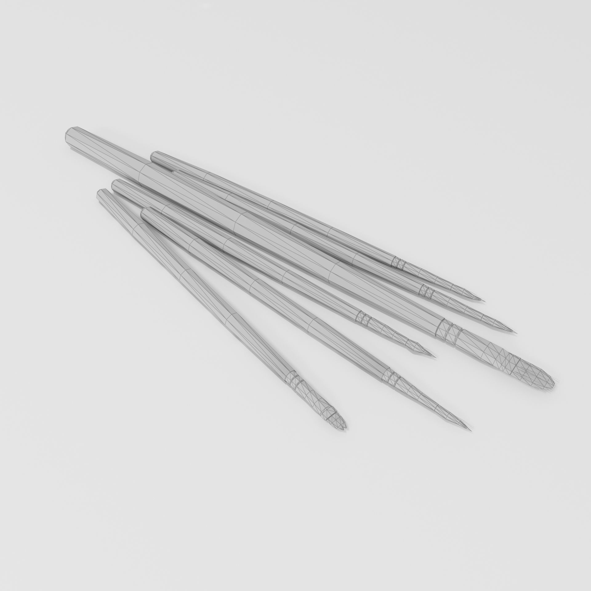 6 Brush Painting 3D model_6