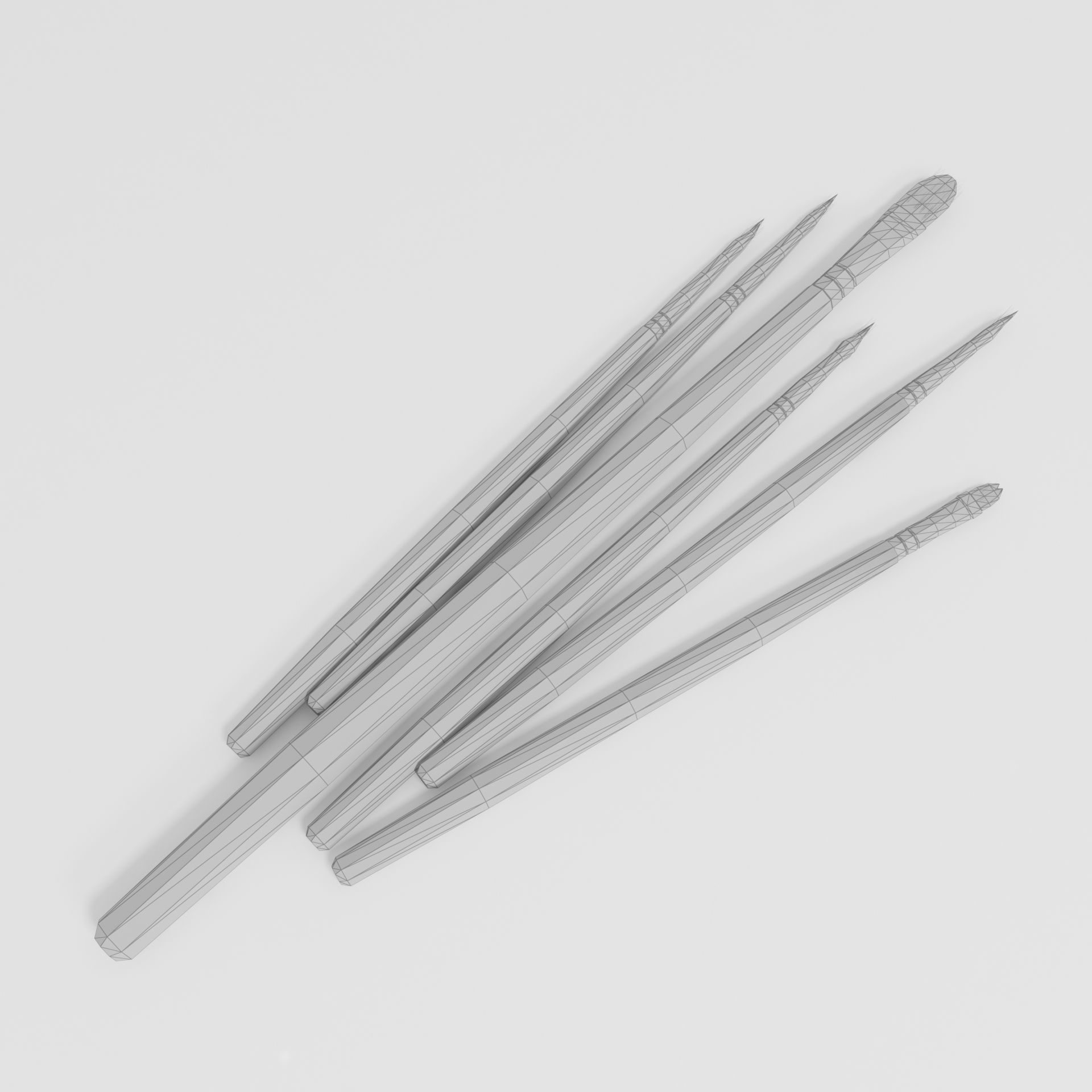 6 Brush Painting 3D model_5