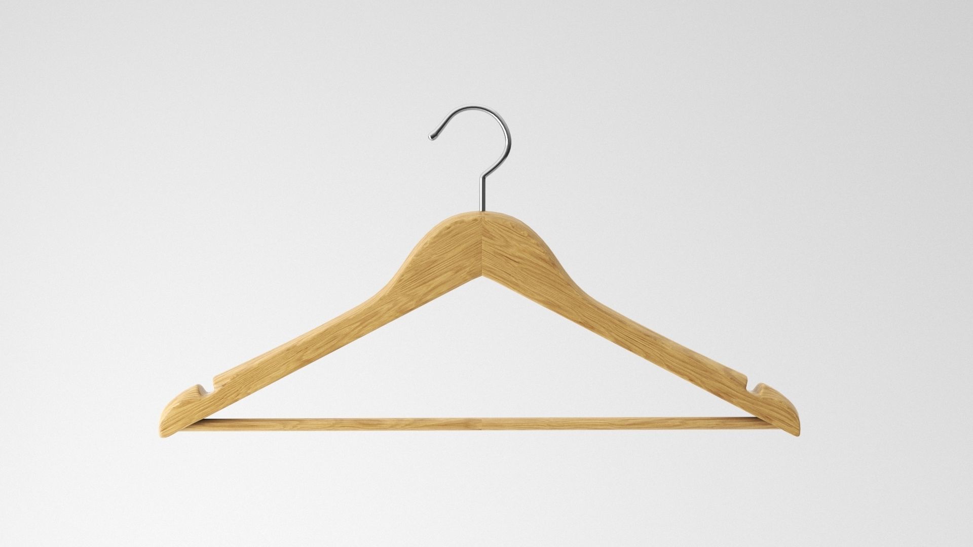 clothes hanger Free 3D model_4