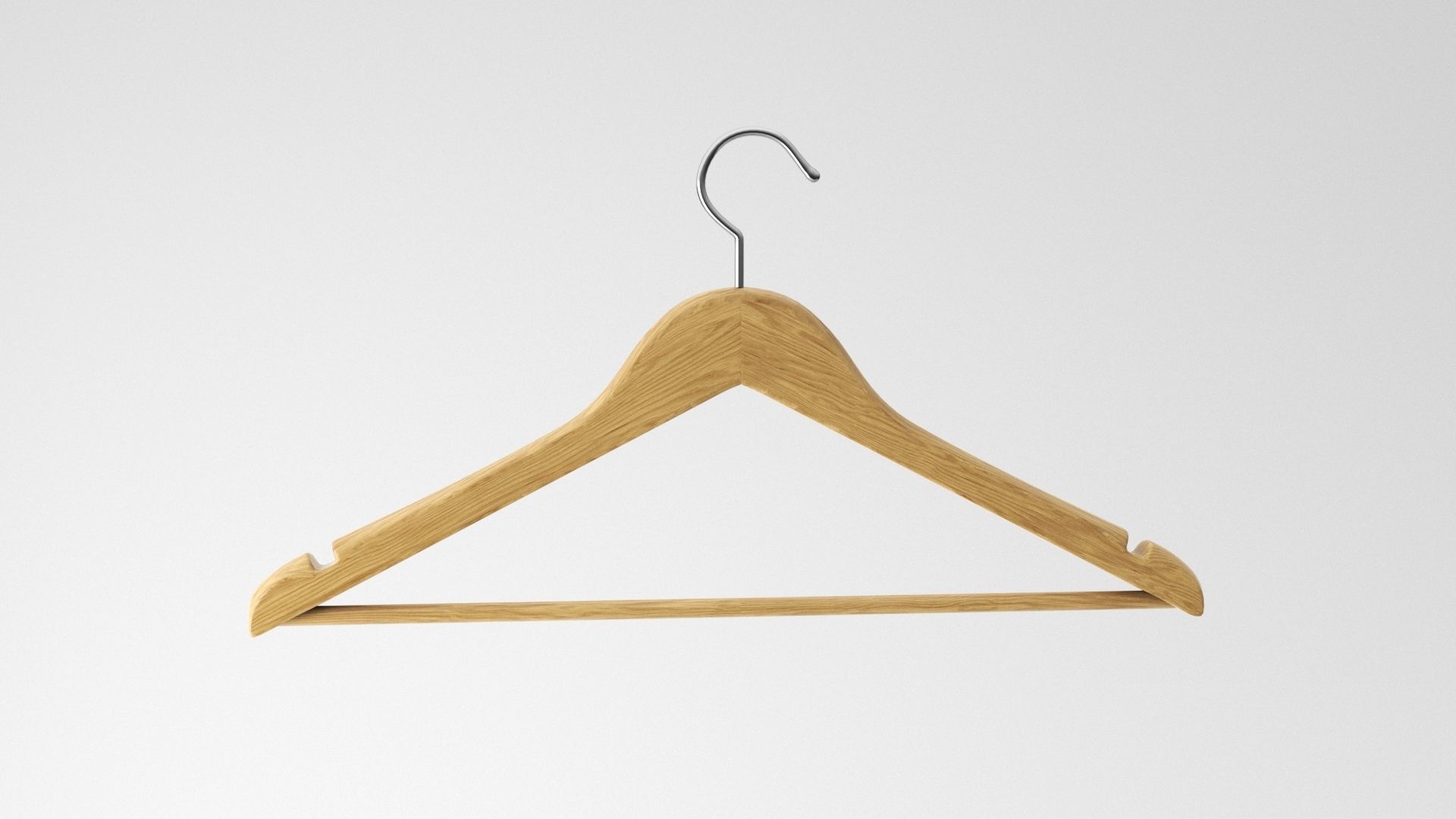 clothes hanger Free 3D model_1