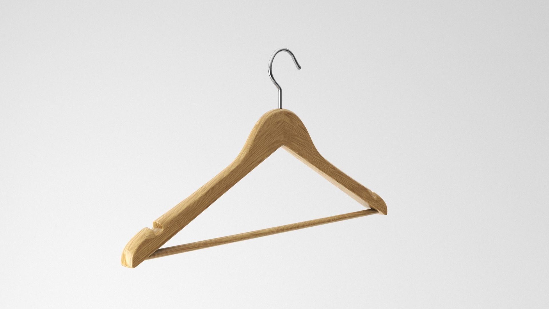 clothes hanger Free 3D model_2