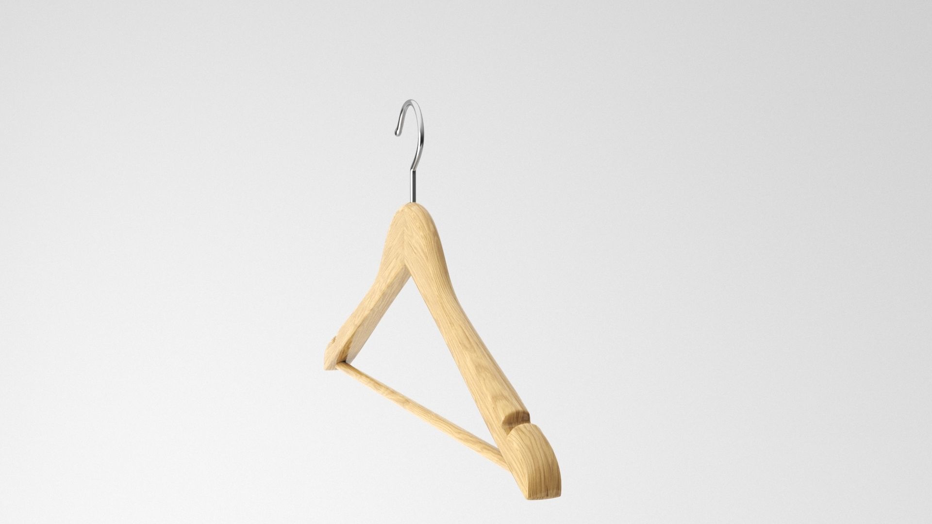 clothes hanger Free 3D model_3