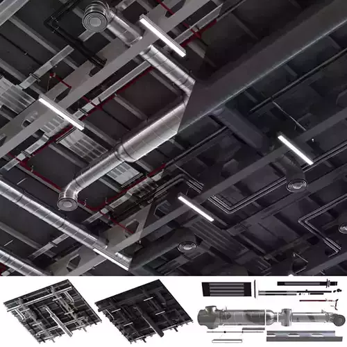 Ventilation System  3D model