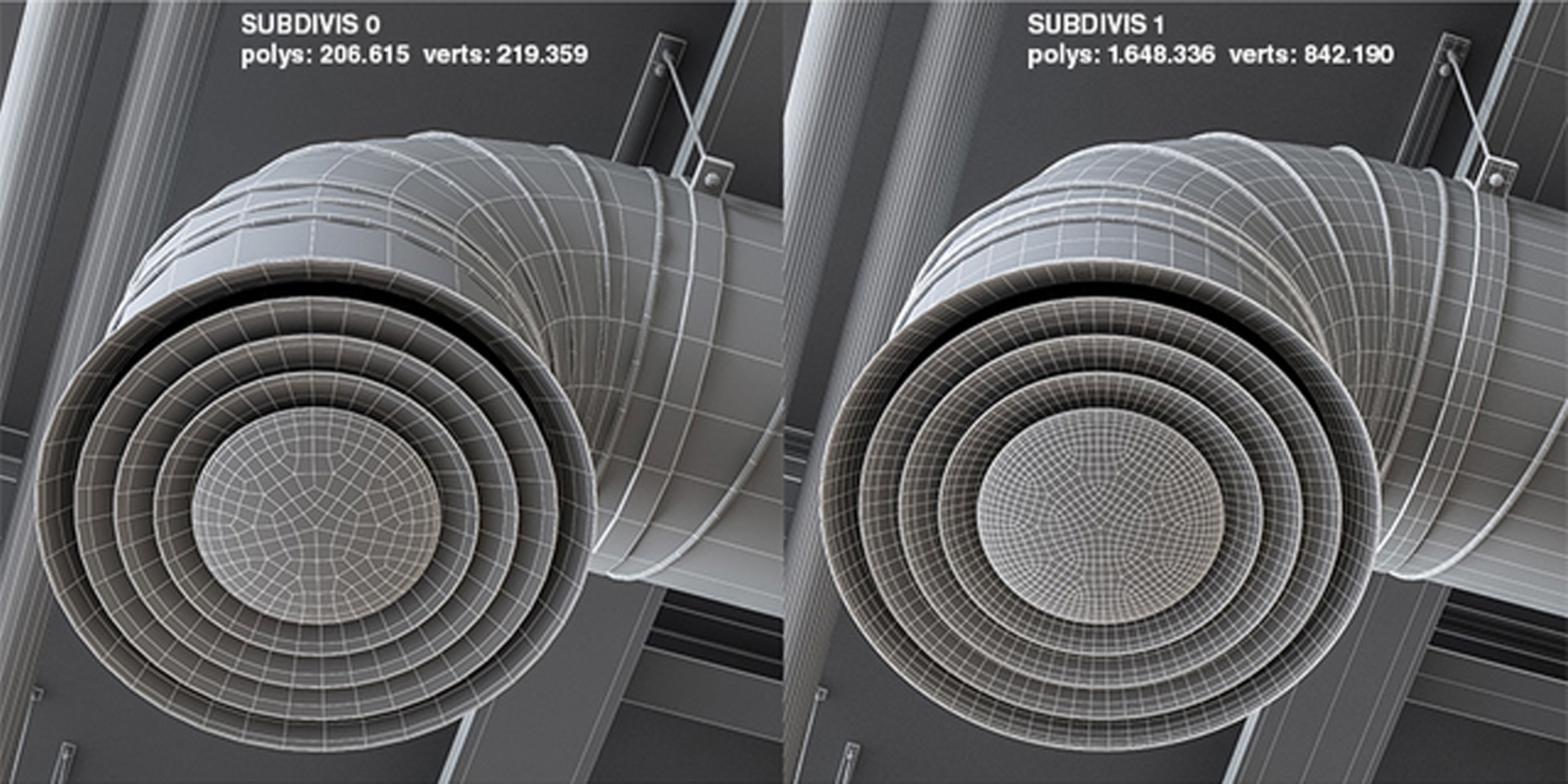 Ventilation System 3D model_6