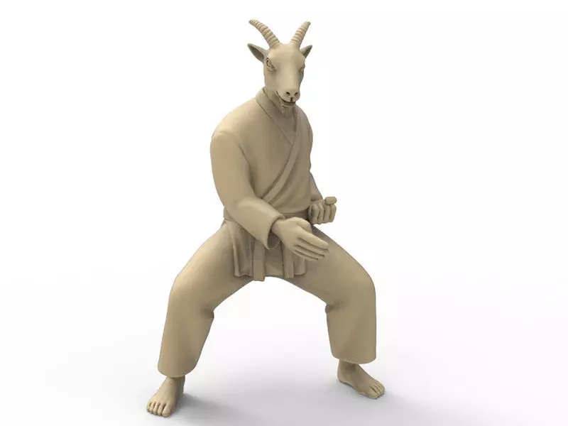 Goat Chop 3D print model