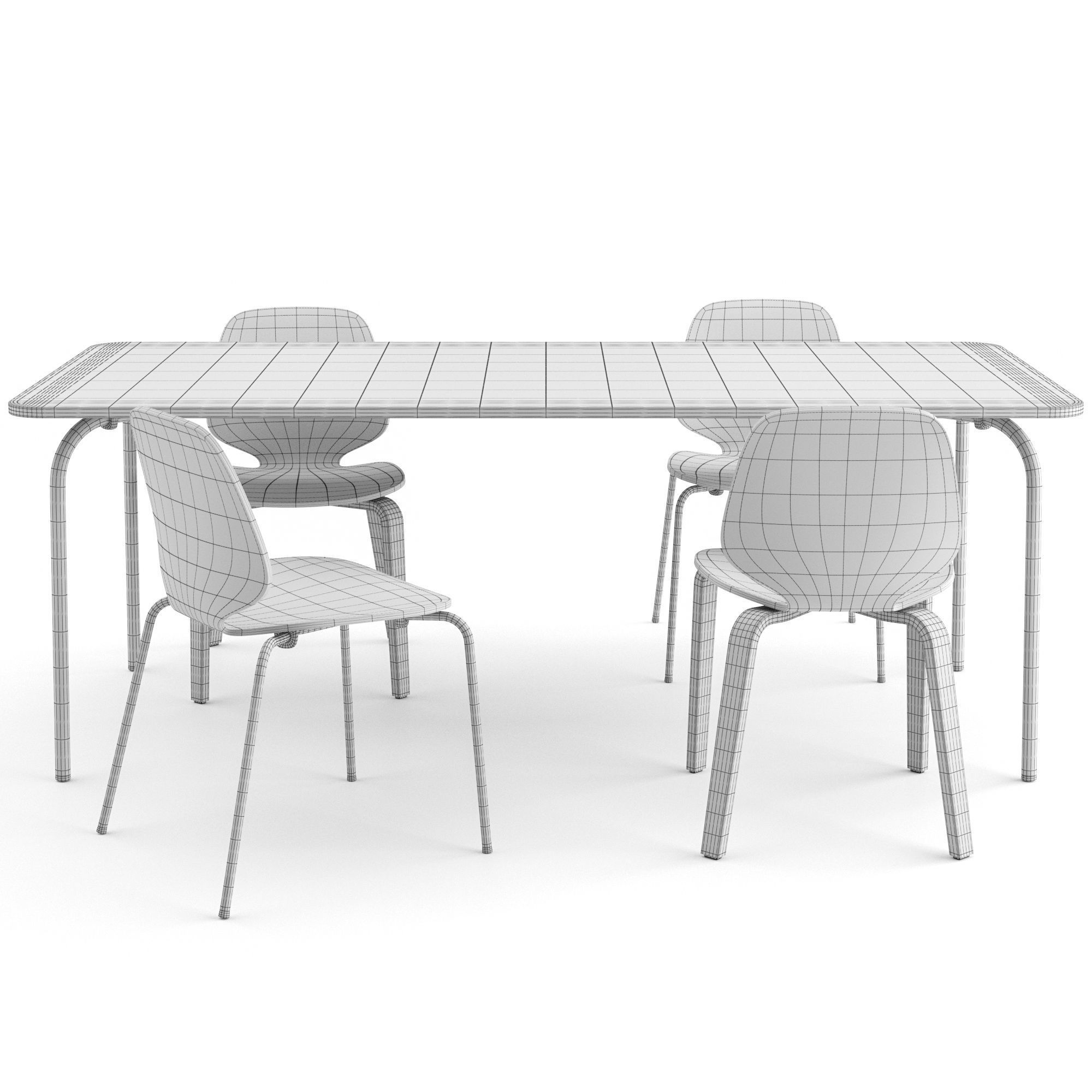 My Chair and My Table by Normann Copenhagen 3D model_5