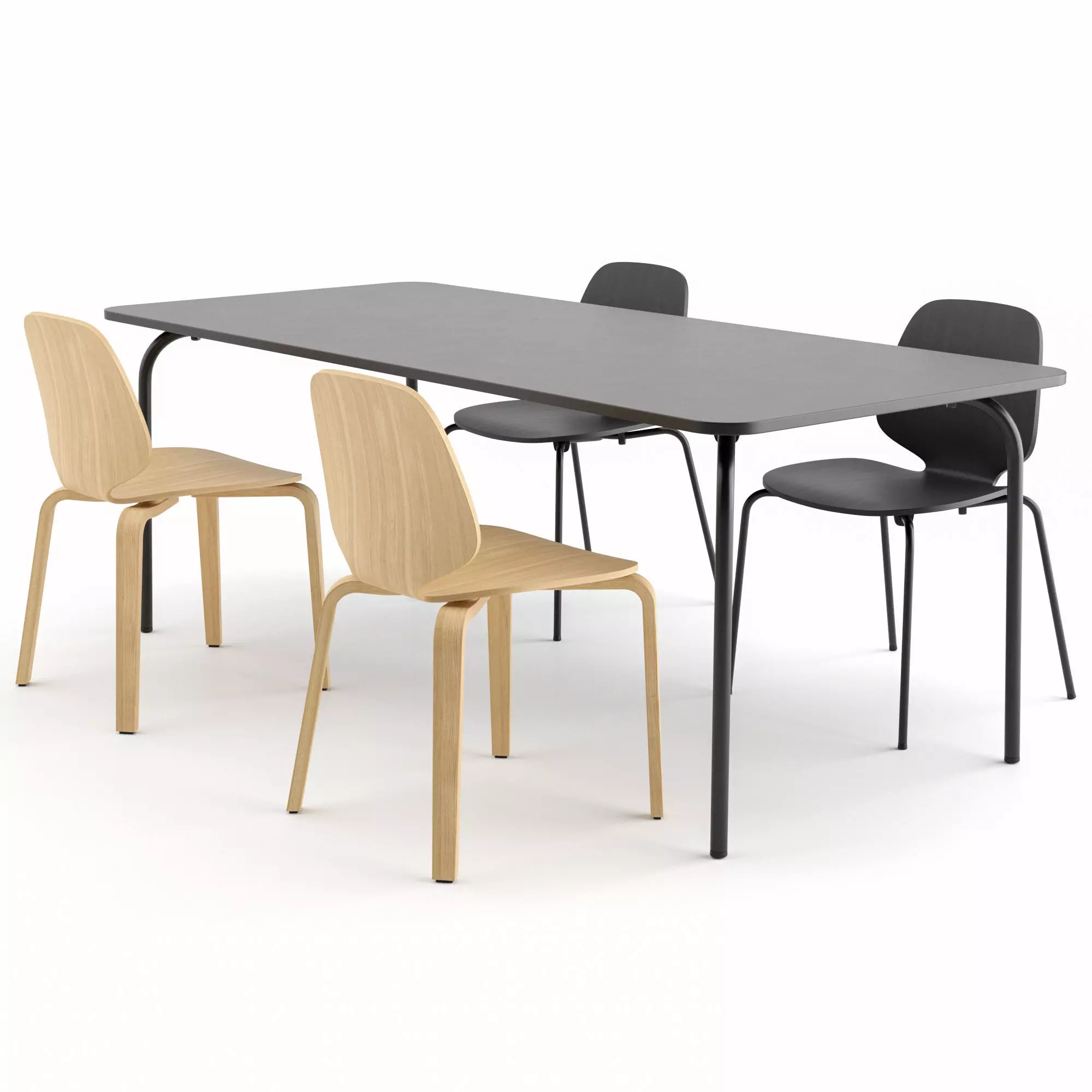 My Chair and My Table by Normann Copenhagen 3D model_0