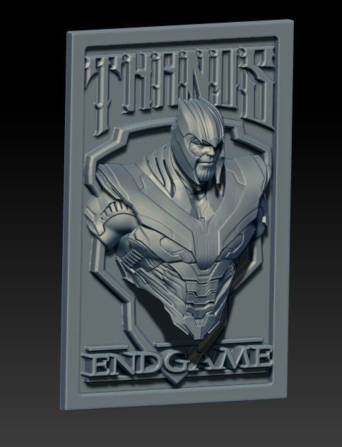 Tanos  endgame 3D print model_1