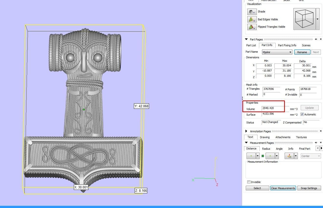 Mjolnir Thor Hammer 3D print model_4