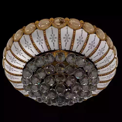 chandelier karat 3D model 3D model