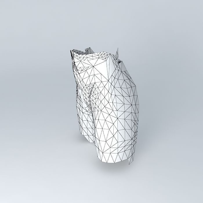 Mannequin hip Free 3D model_4