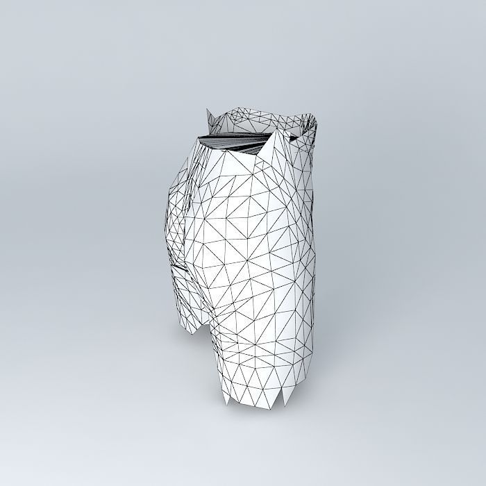 Mannequin hip Free 3D model_3