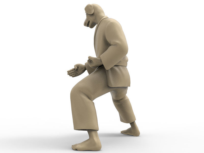 Dog Chop 3D print model_2