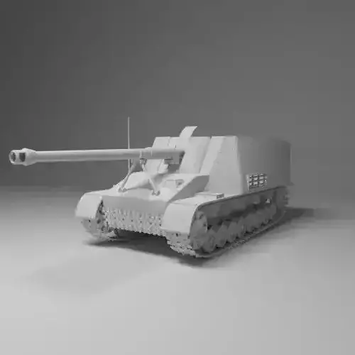 The Nashorn - German Tank Destroyer