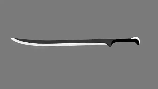 Low-poly 3d weapon pack  materials