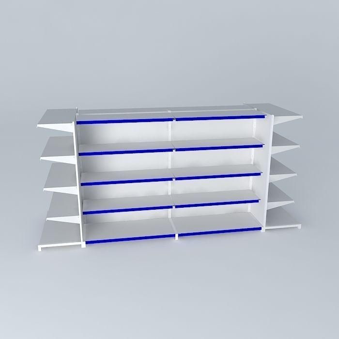 gondola central 3 Free 3D model_2