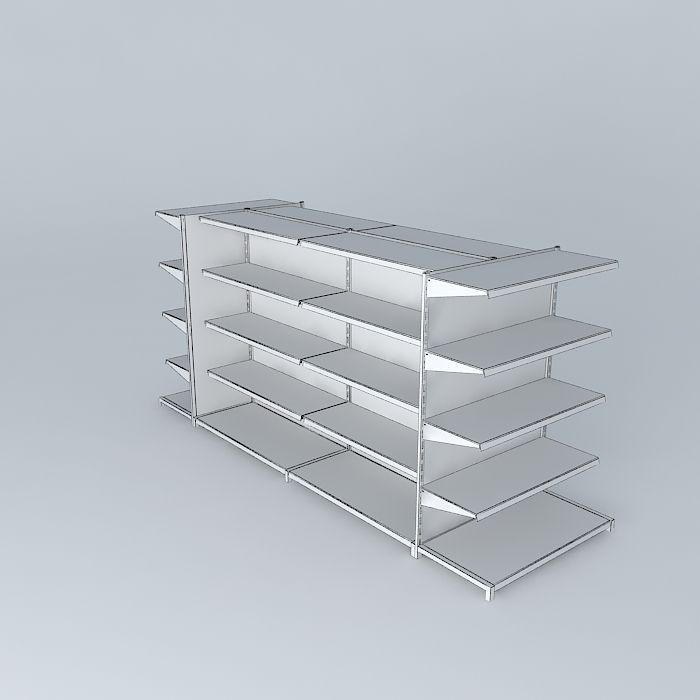 gondola central 3 Free 3D model_3