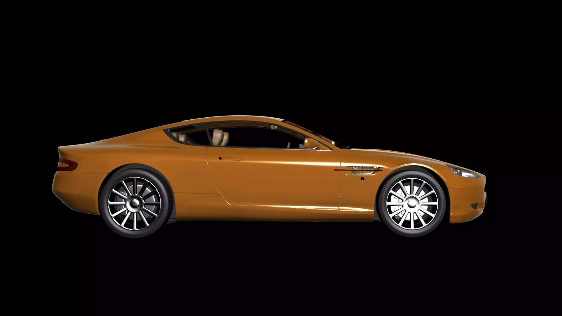 3D CAR MODEL aston martin sports 3D model_0