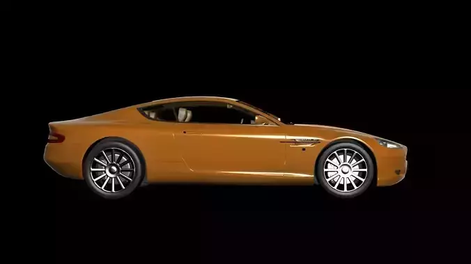 3D CAR MODEL aston martin sports