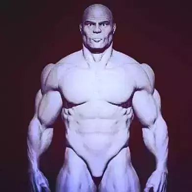 bodbuilder 4 male bodybuilder 3D model