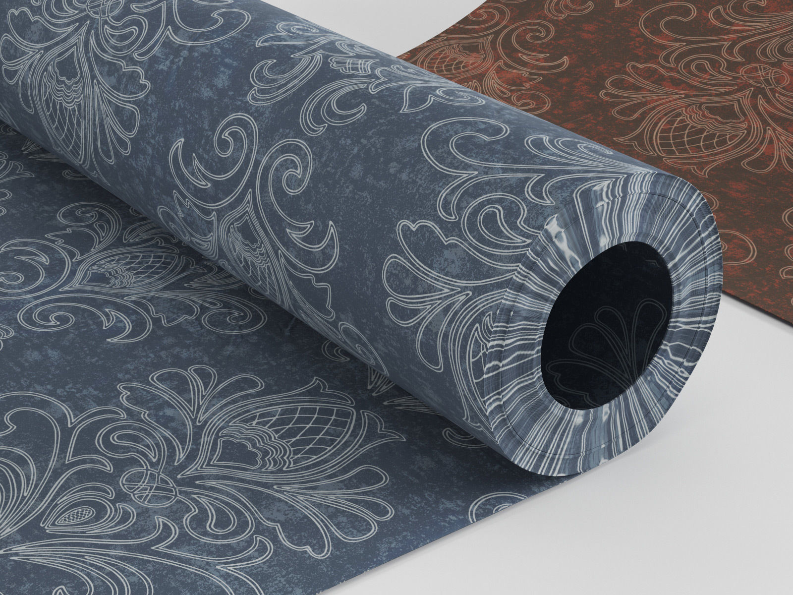 Wallpaper Rolls 3D model_5