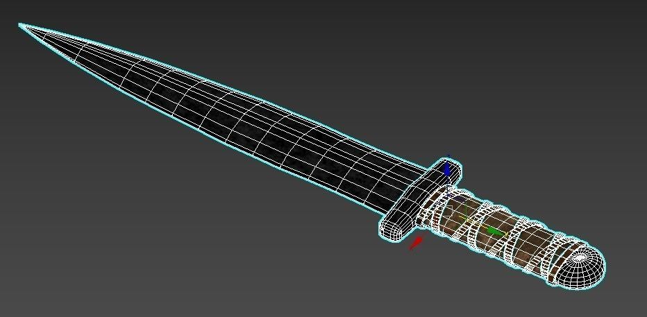 Blade Weapons Pack Low-poly 3D model_16