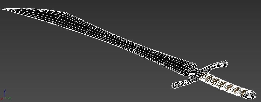 Blade Weapons Pack Low-poly 3D model_31