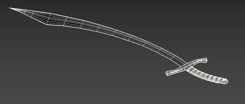 Blade Weapons Pack Low-poly 3D model_36