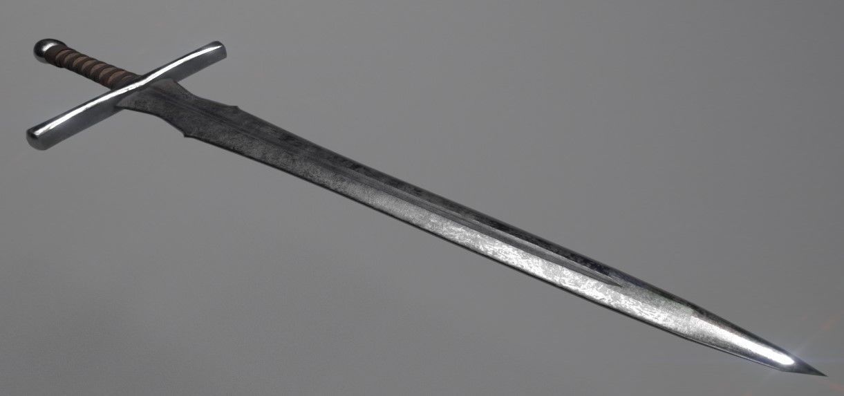 Blade Weapons Pack Low-poly 3D model_29