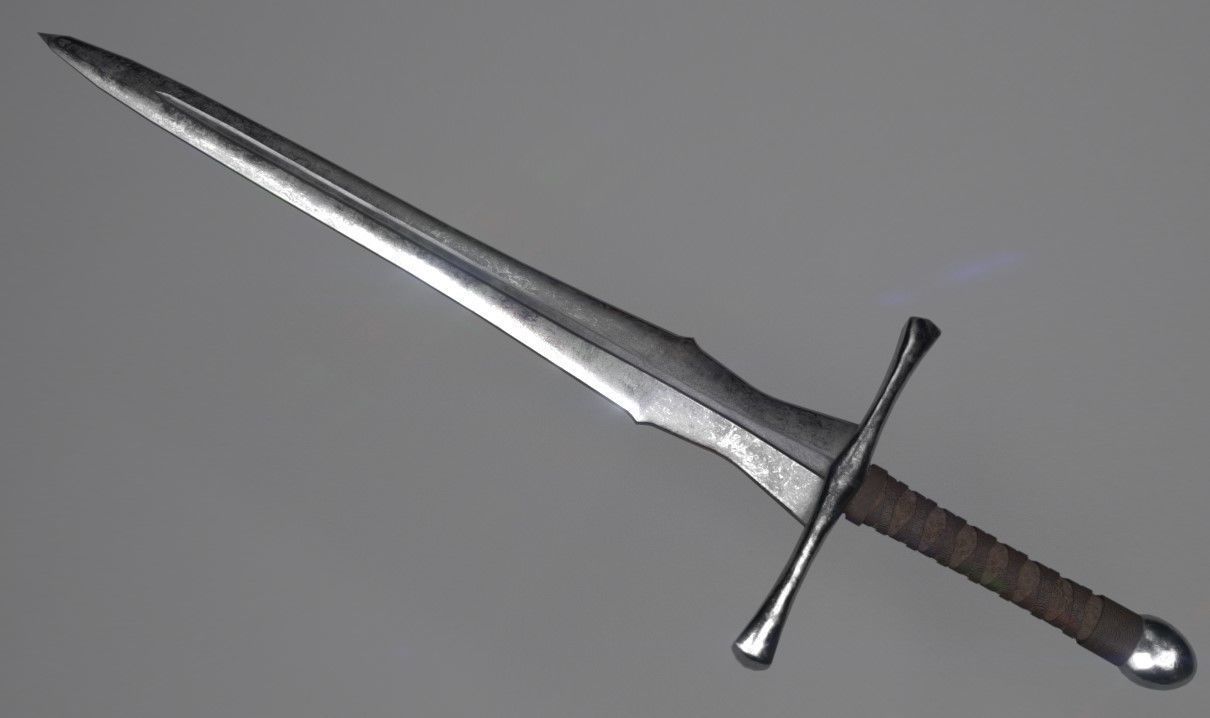 Blade Weapons Pack Low-poly 3D model_23