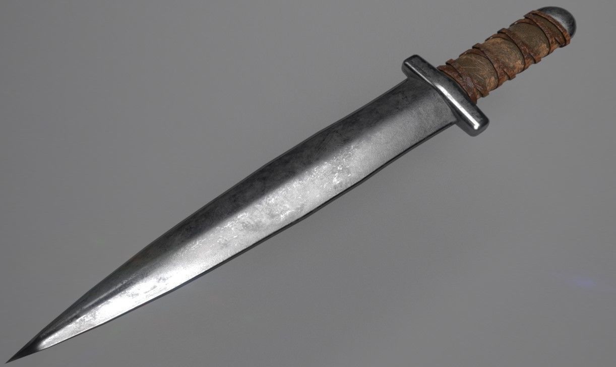 Blade Weapons Pack Low-poly 3D model_14