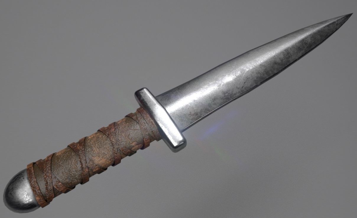 Blade Weapons Pack Low-poly 3D model_13