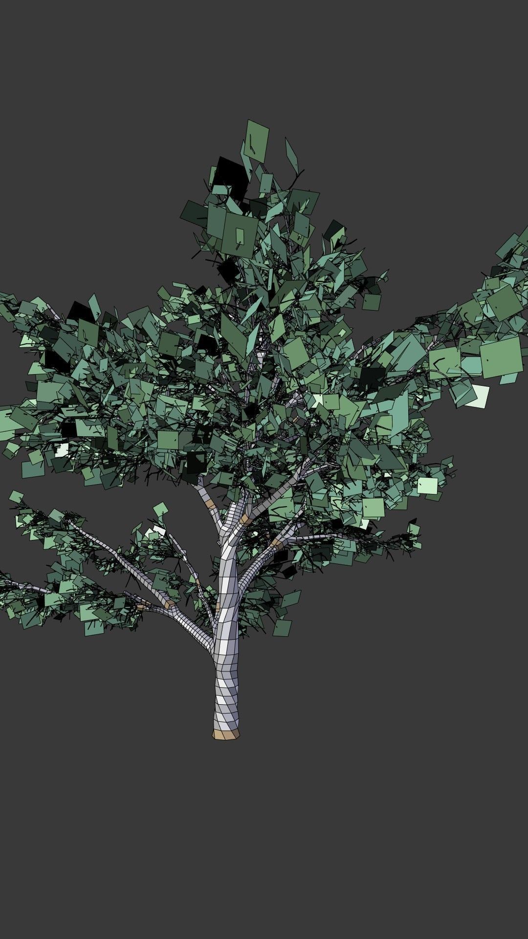 Maple Tree 3D model_3