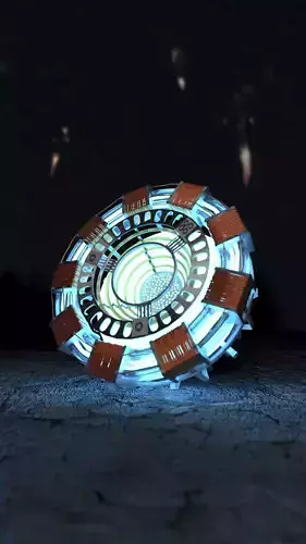 Arc Reactor 3D model